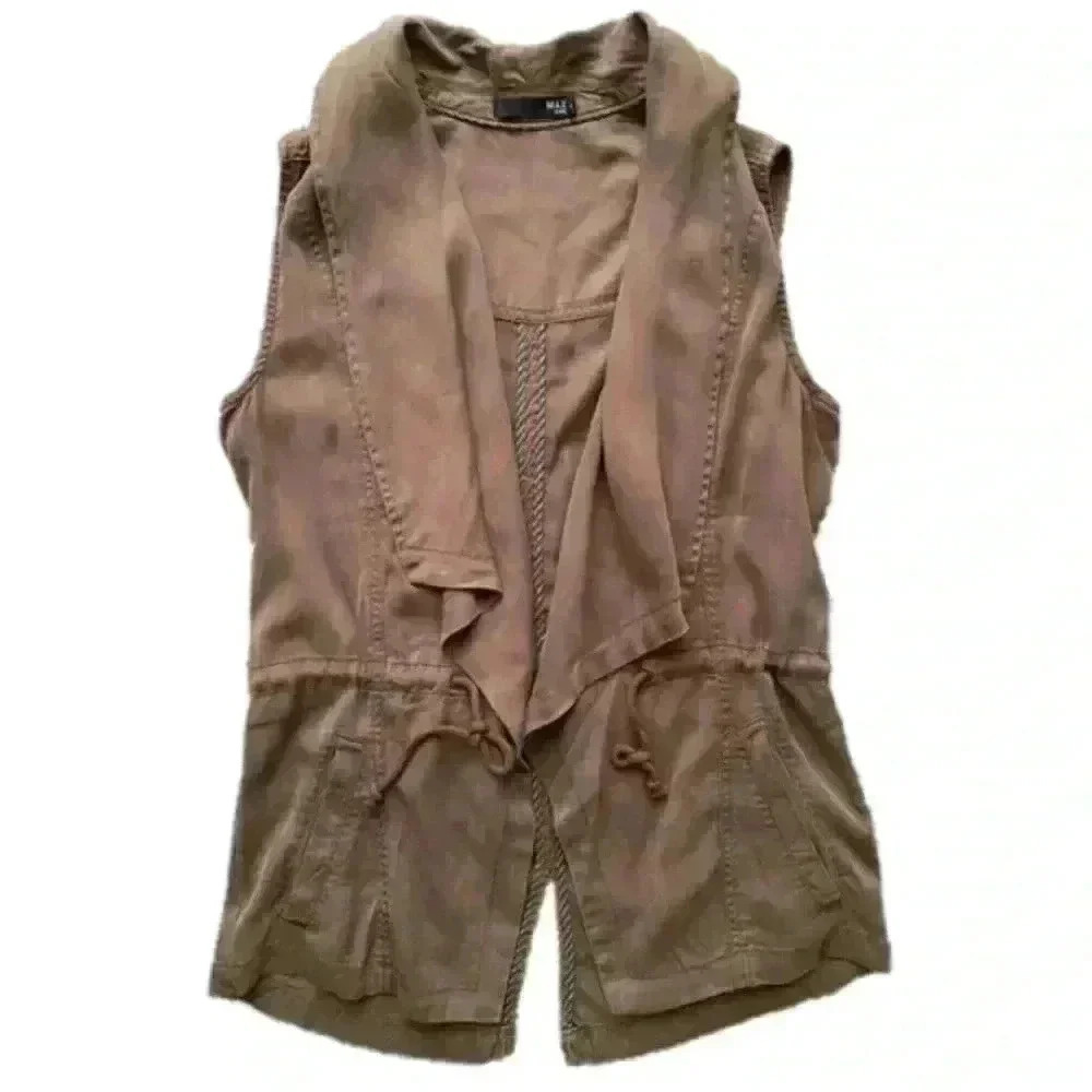 Max Jeans Utility Vest Size Small